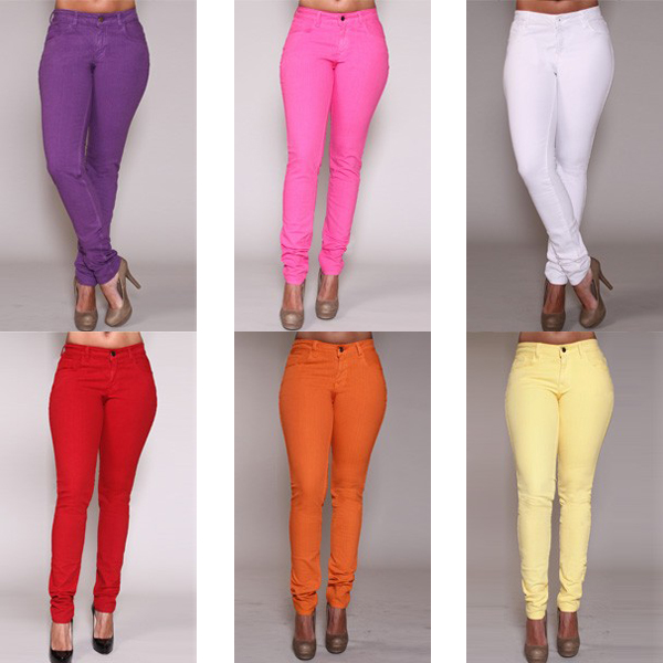 colored jeans tall